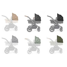 Ickle Bubba Stomp Urban/Luxe Carrycot & Seat Hood &ndash; Complete Replacement Hood