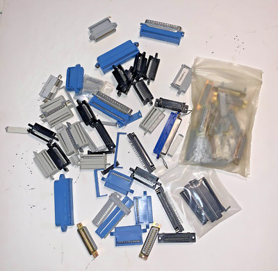 Grab Bag of More than 50 IDC Connectors WUSIWUG