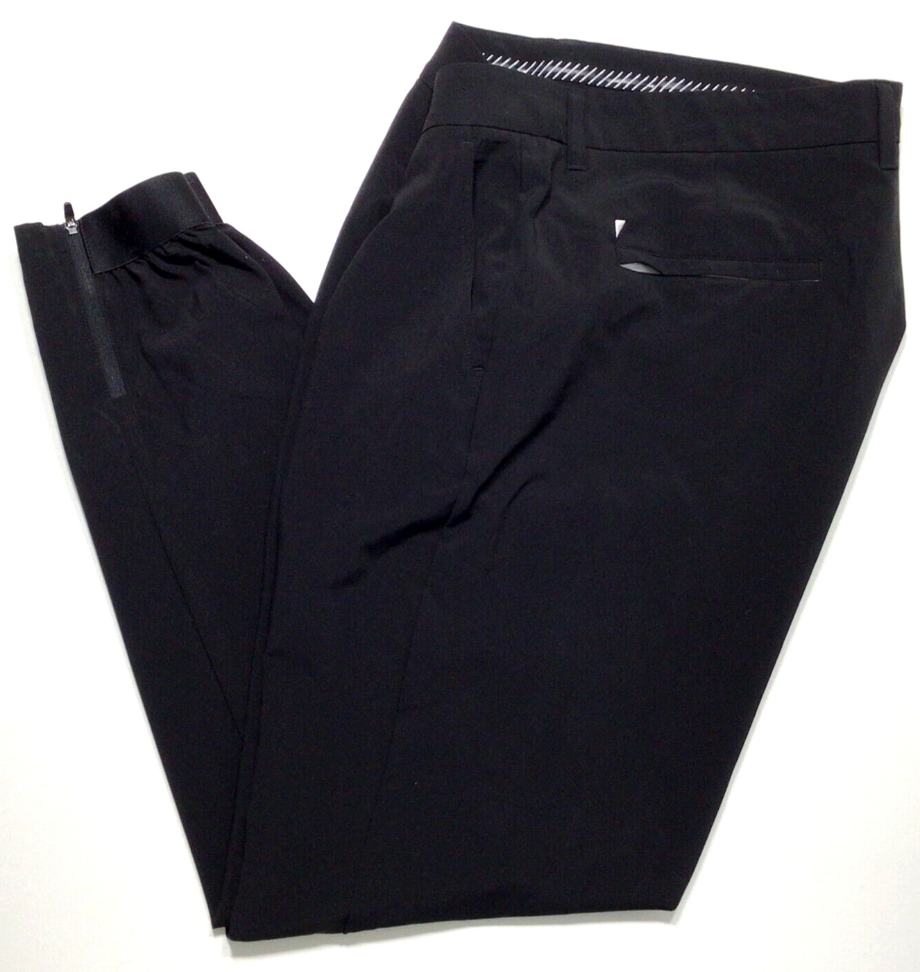 Primo Golf Men's Jogger Golf Pants Black Size 38 Tall Gem