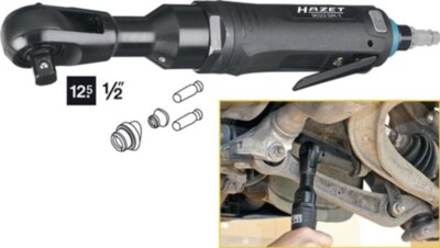 HAZET 9022SR-1 Druckluftratschenschrauber 9022SR-1 12,5 mm (1/2'') 4-kt. 102 Nm