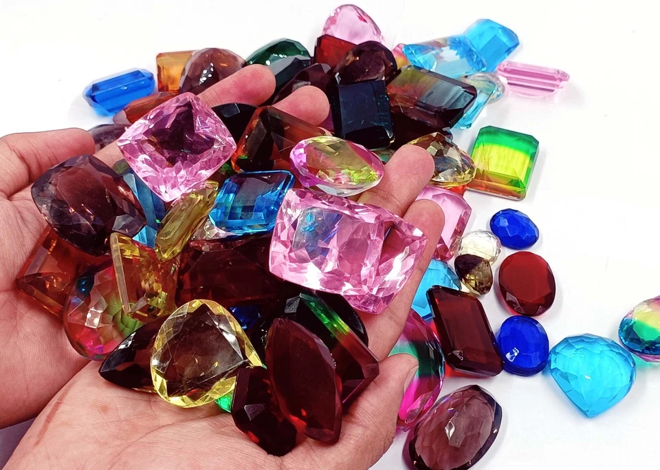 5000.00 Carat/1.00KG Ametrine,Citrine,Moldavite,Topaz Mix Shape Lot Gemstone 25S - Image 3 of 4