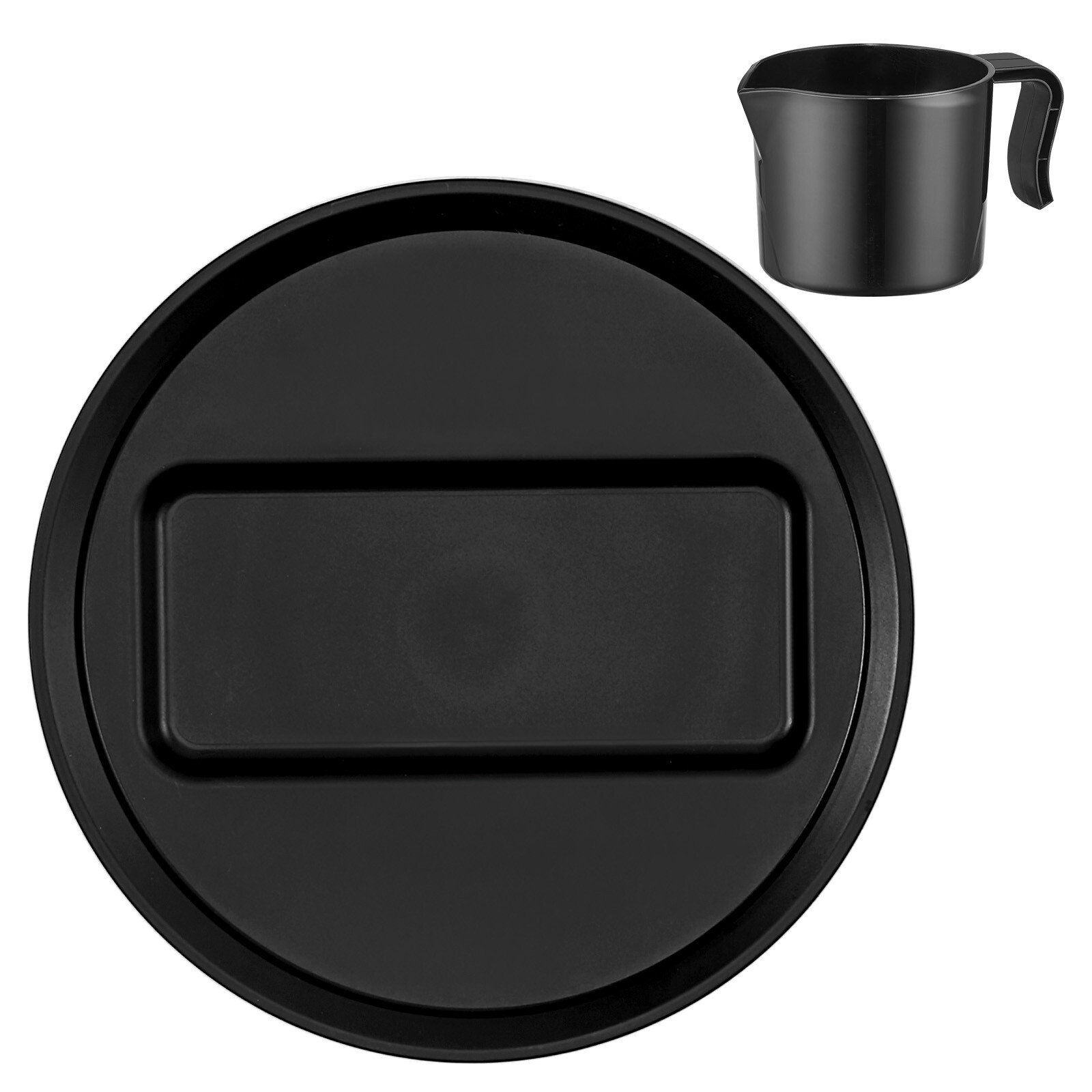 VEVOR Round Waffle Maker 1400W 2Layer Rotatable NonStick Waffle Iron