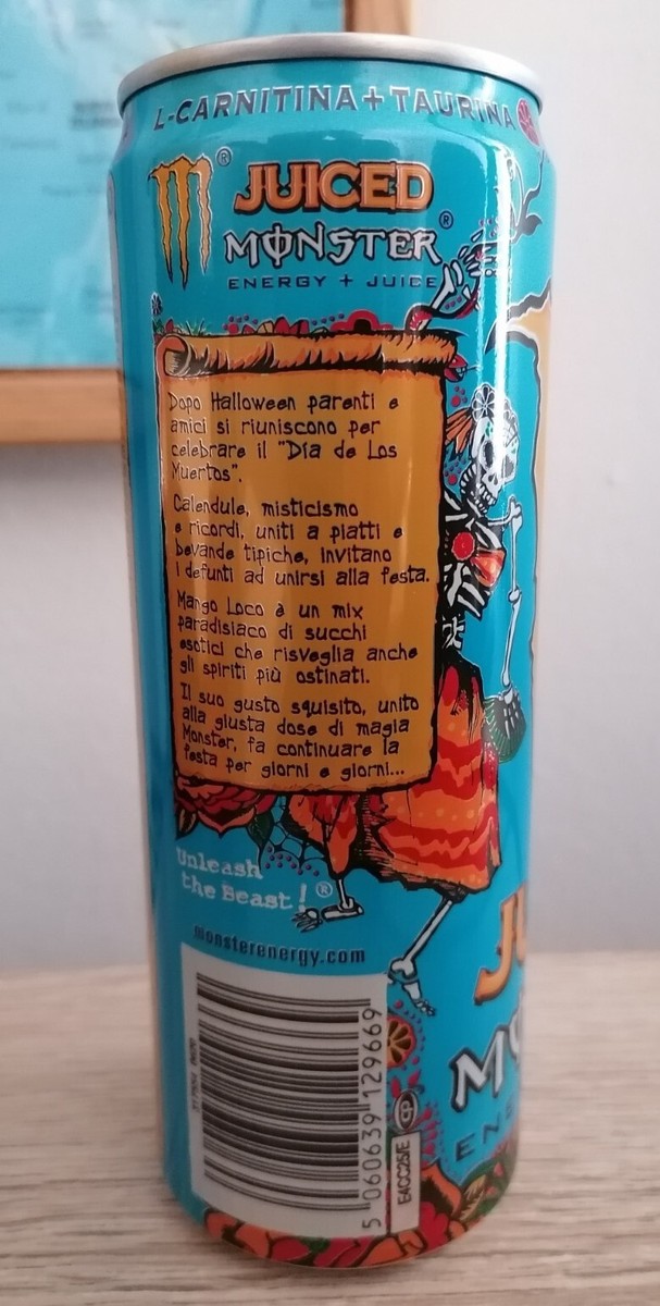 l carnitina monster 12CANS:Monster Energy RIPPER JUICE Limited Edition L-CARNITINE + B VITAMNS  16.9z