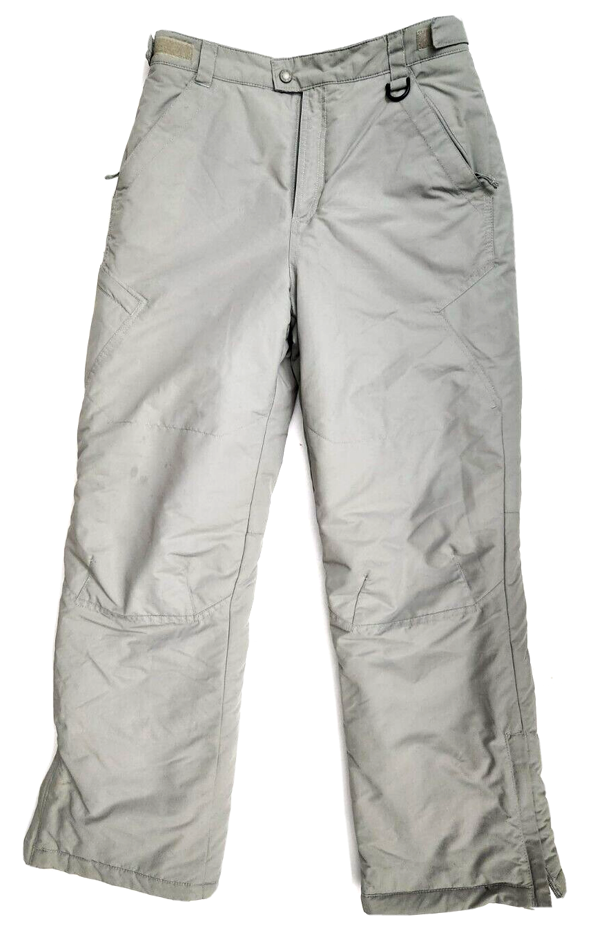 L.L. Bean Ski Pants Women's Size 16 Gray Thinsulate Insulated Nylon