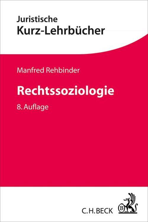 Thumbnail - Rechtssoziologie | Manfred Rehbinder | Taschenbuch | Juristische