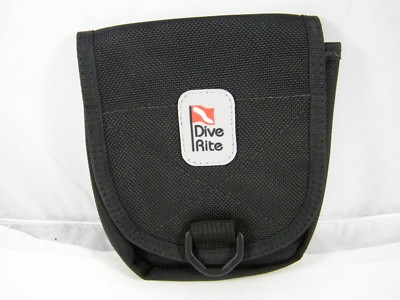 NEW ~ DIVE RITE ~ CLIPPER POCKET ~ PART # AC2714  ~ HOOK & LOOP ~ SCUBA DIVING