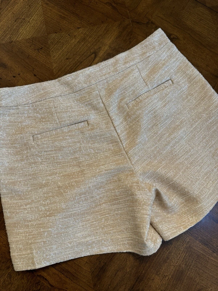 Pantalones Cortos Lilly Pulitzer Nuevo Con Etiquetas Marshella Rattan Resort Boucle $128 Talla 12 Foto 4 de 4