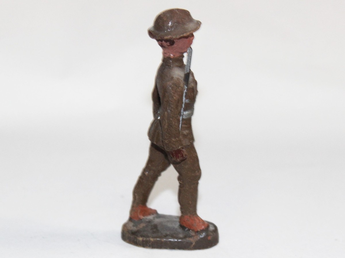 Vintage Elastolin Germany Composition WWI Toy Soldier Vintage Elastolin Germany Composition WWI Toy Soldier