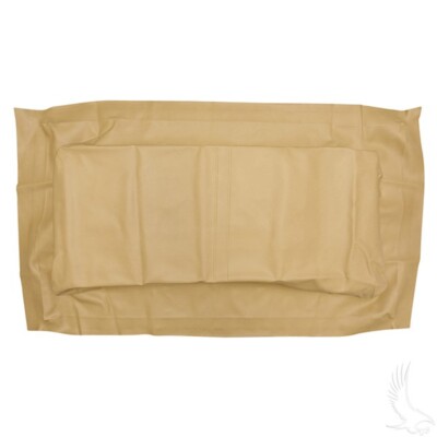 Seat Bottom Cover, Tan color, Fits E-Z-Go Marathon 79-94, Red Hawk
