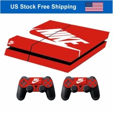 Protective Skin Sticker Full Set for PS4 Console& Controller Decal Decal