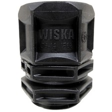 WISKA TriShot ETKV 20mm Polyamide Cable Gland with Locknut Black IP68 Waterproof