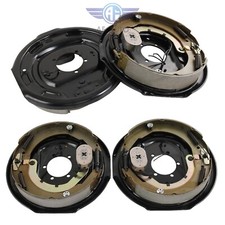 Electric Trailer Brake 12 X 2 Assembly 7000 Lbs Axle -2 Pair Set 12x2 21005