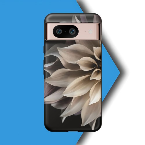 Tough Case For iPhone, Samsung Galaxy, Pixel, Cream Dahlia Flower Print - 第 122/223 張圖片