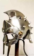 Gladiator Movie Helmet Roman Arena Knight Maximus Armour + Liner Halloween Props