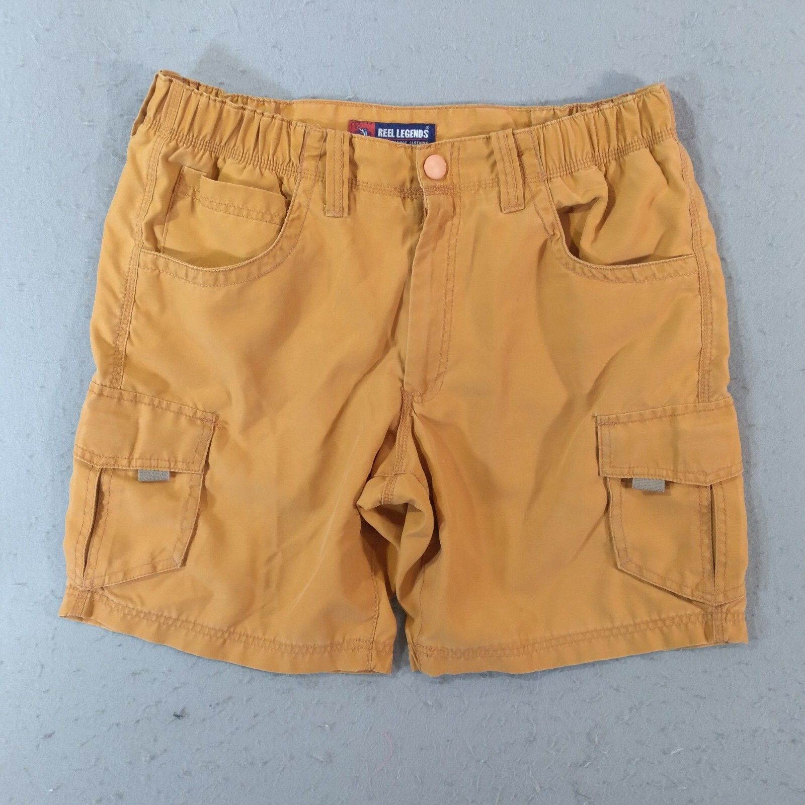 Reel Legends men's cargo shorts hiking fishing mediu… Gem