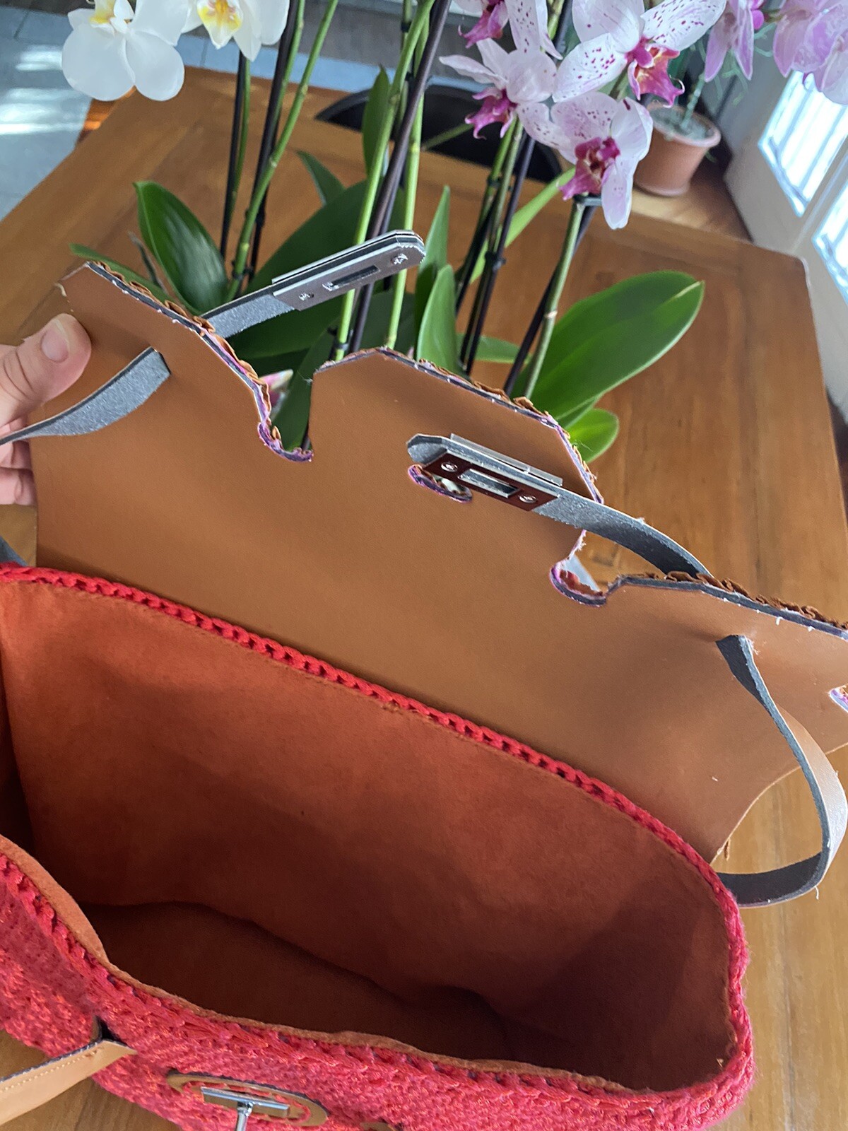 SAOLA Borsa Donna Crochet Uncinetto Fatta A Mano Handmade Tote Bag