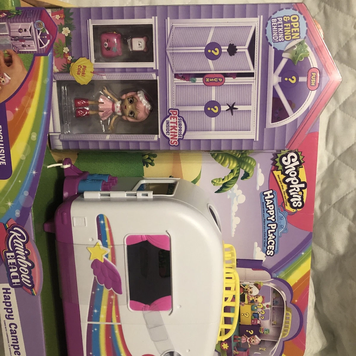 Happy places shopkins cheap campervan playset