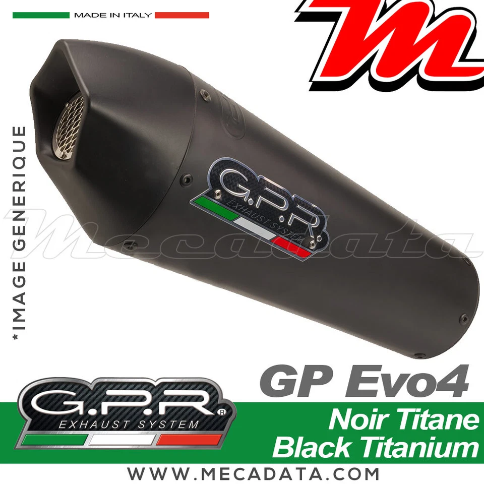 Silencieux Pot d'échappement GPR DUCATI Multistrada 950 2018 - Photo 1/1