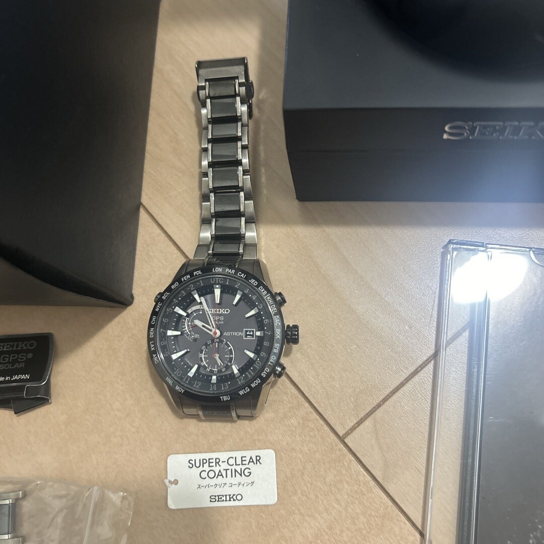 Seiko Astron 7X52-0AF0 GPS radio wave solar from Japan | eBay Seiko Astron 7X52-0AF0 GPS radio wave solar from Japan | eBay
