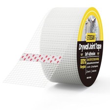 Drywall Joint Tape,2 in x 150FT Fiberglass Self-Adhesive Mesh white