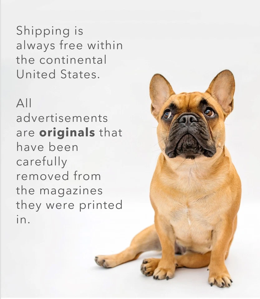 1959 Ferrari 410 Super America Coupe World Champion Original Vintage Print Ad - Image 2 of 2