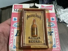 NOS Anheuser Busch Bottled Beers Refrigerator Magnet Budweiser FREE SHIP