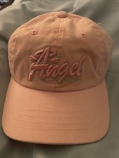 Girls Kids Youth Baseball Hat Cap Angel Pink Embroidery Embroidered NWT New