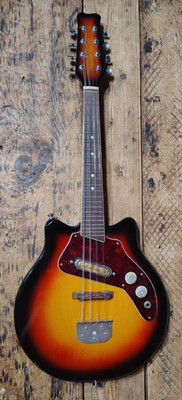 RARE vintage electric mandola Kawai/Teisco solid body made in Japan unmarked