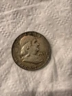 1959 Benjamin Franklin siver half dollar