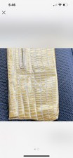 Aba's alligator vintage clutch alligator texture, vintage clutch, mesh interior