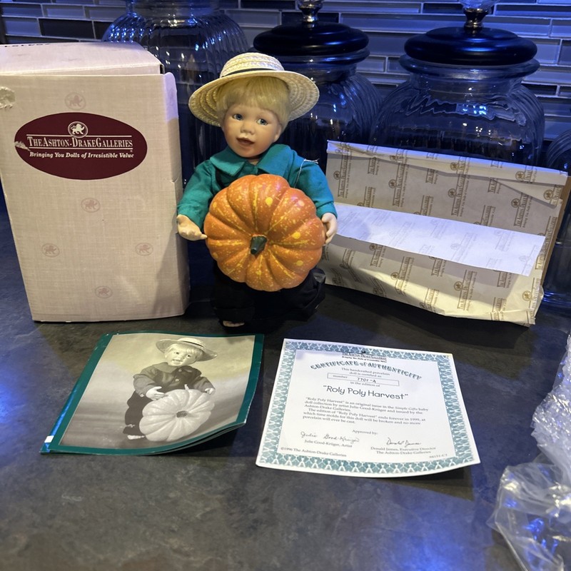 Ashton Drake Galleries “Roly Poly Harvest” 94151