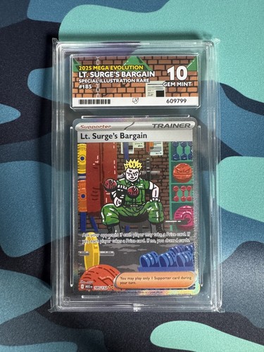 Lt. Surge's Bargain graded ACE 10 for sale on eBay