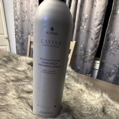 Alterna Caviar Anti-Aging High Hold Finishing Spray Caviar Extract Keratin 12 oz