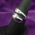 Vintage Mark Wasserman Samara MWS 925 Sterling Silver Modernist Size 8.25"