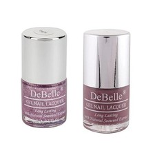 DeBelle Gel Nail Polish Combo of 2 Ophelia , Majestique Mauve - 8ml Each