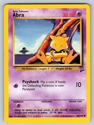 Abra 065/130 Base Set 2 Common