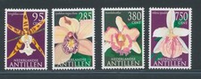 2002 Netherlands Antilles - Orchid Flowers - Yvert Catalog No. 1309-12 - 4 Value