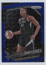 2025 Panini Prizm WNBA Blue Velocity Prizm Kiah Stokes #58 3n1