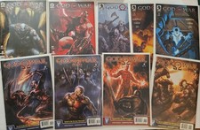 God of War comics, Wildstorm 2,3,4,5 Playstation Darkhorse 2,3,4 (35yearAnn) 3,4