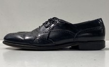 Dexter USA Made Black Leather Wingtip Oxford Brogue Dress Shoes Size 11