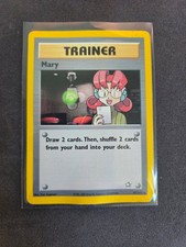 WotC Pokemon TCG Mary 87/111 Neo Genesis Rare Regular Unlimited 2000 DMG on eBay