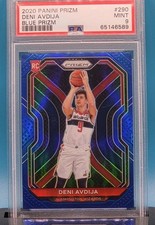 2020-21 Deni Avdija Panini Blue Prizm RC /199 PSA 9 #290