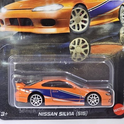 HotWheels Nissan Silvia S15 12台 2025 HOTWHEELS NISSAN SILVIA (S15) EXCLUSIVE SILVER SERIES FAST