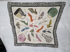 Echo Vintage Accessories Silk Scarf 150th Anniversary Excusive Design 35" By 35"