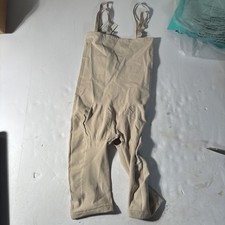 Leonisa Women's L/XL Invisible Strapless Bodysuit Shaper Nude