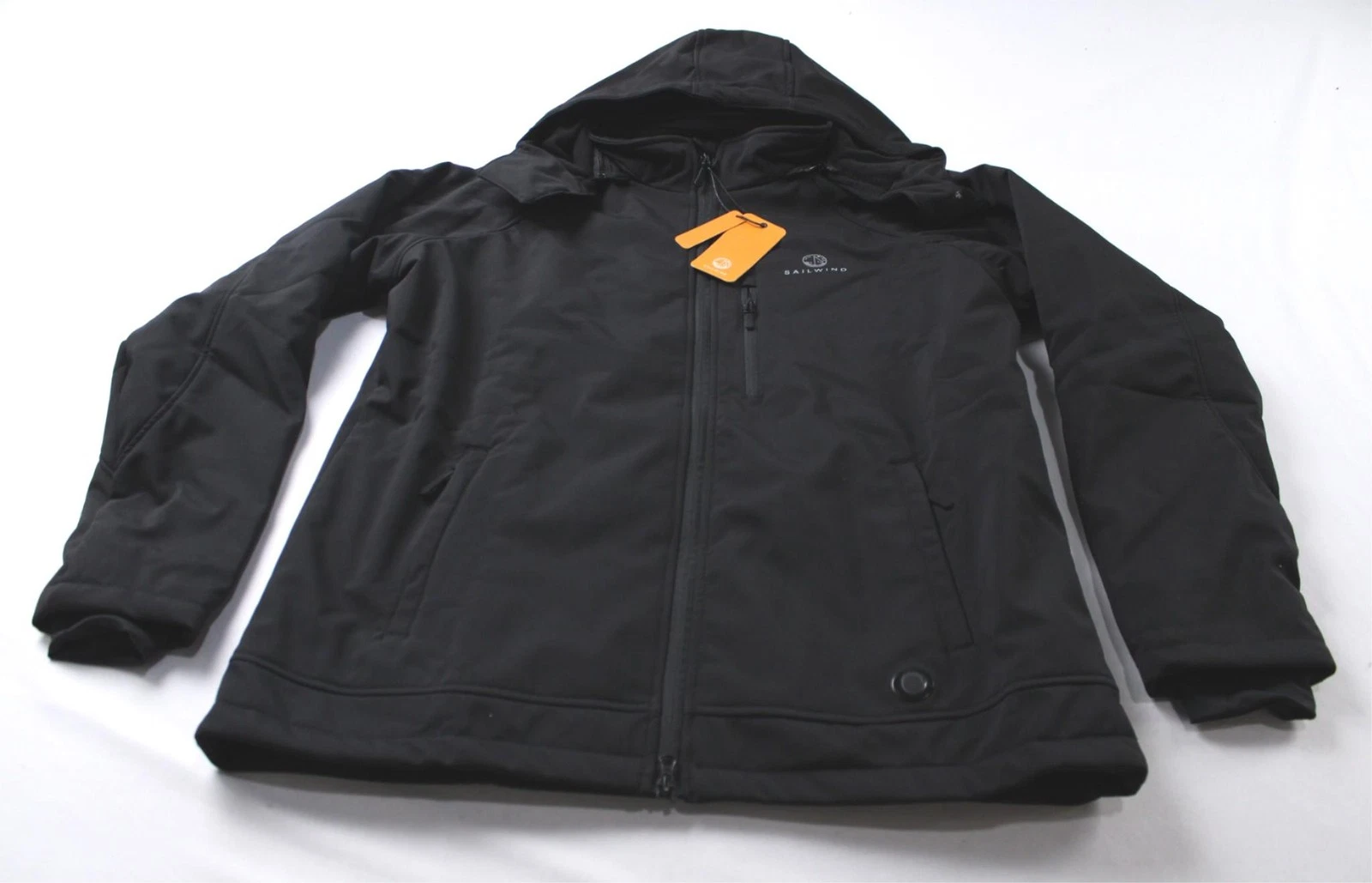 Sailwind Men's Hooded Classic Outdoor Heated Full Zip Jacket AP2 Black Large
Opens in a new window o