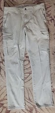 U.S Polo Assn. Cargo Pants Men's W32 L30 Tan Activate Stretch Straight Khaki