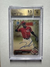 Marketplace image: Jeter Downs 2017 Bowman Chrome 1st Superfractor Rookie RC Auto 1/1 BGS 9.5/10