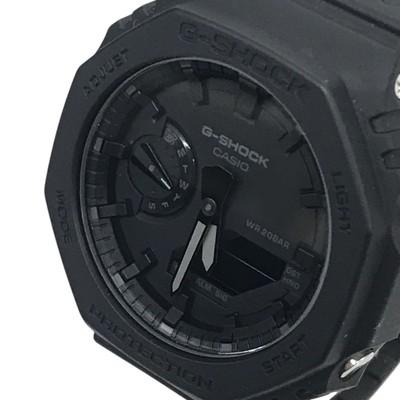 Casio G-Shock GA-2100-1A1JF Black Analog Digital Watch Used Casio G-Shock GA-2100-1A1JF Black Analog Digital Watch Used