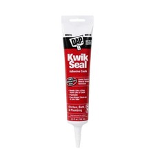 DAP KWIK SEAL Kitchen Bath Adhesive Caulk Waterproof Mold Resistant White